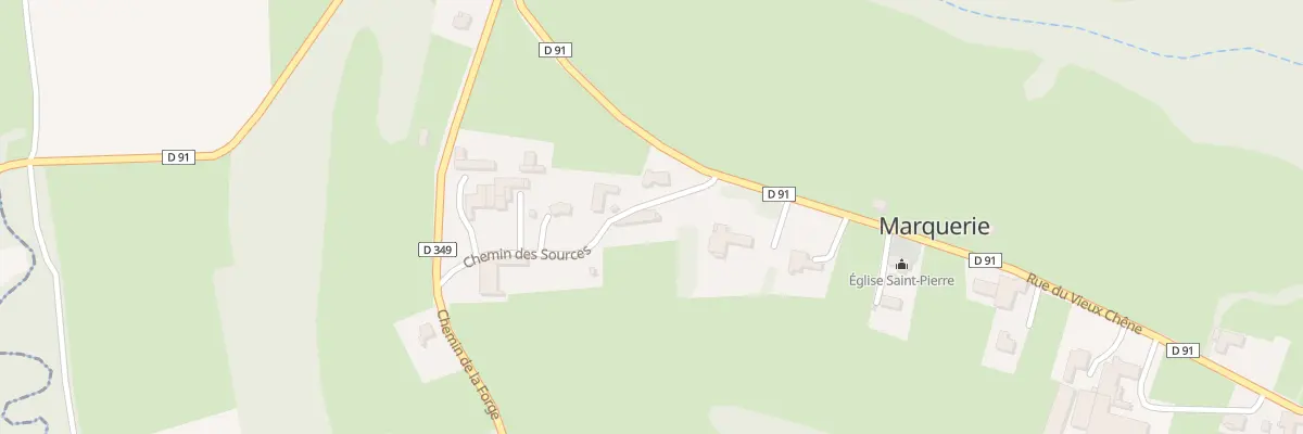 Plan du 4 Che des Sources à Marquerie