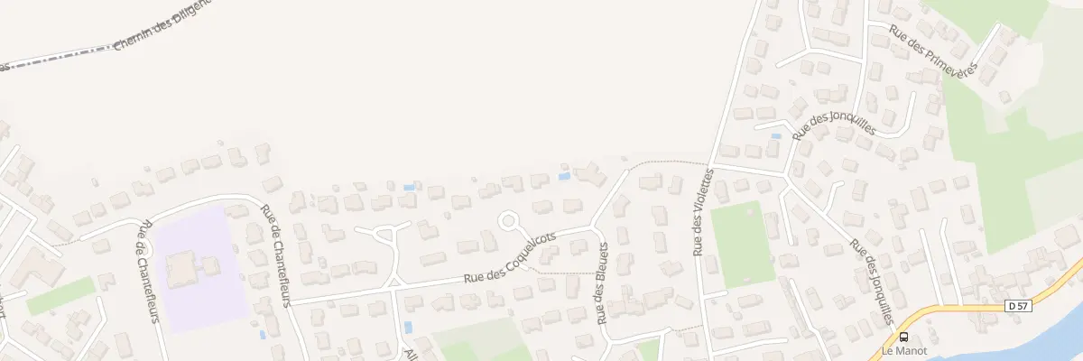 Plan du 203 Rue des Coquelicots à Ruelle-sur-Touvre
