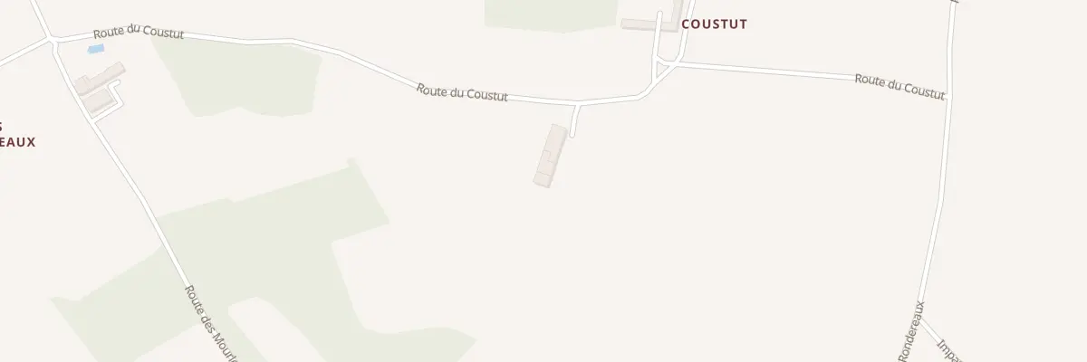 Plan du 92 Coustut Sud aux Lèves-et-Thoumeyragues