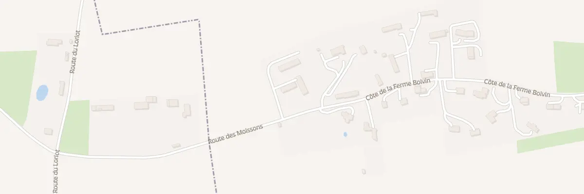 Plan du 56 Côte de la Ferme Boivin à Notre-Dame-du-Bec