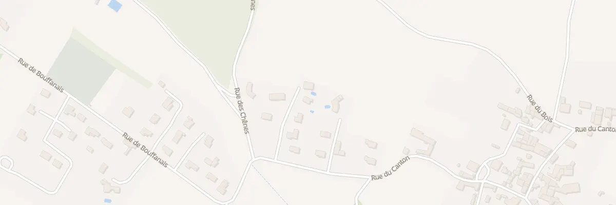 Plan du 1D Rue du Canton à Tourriers