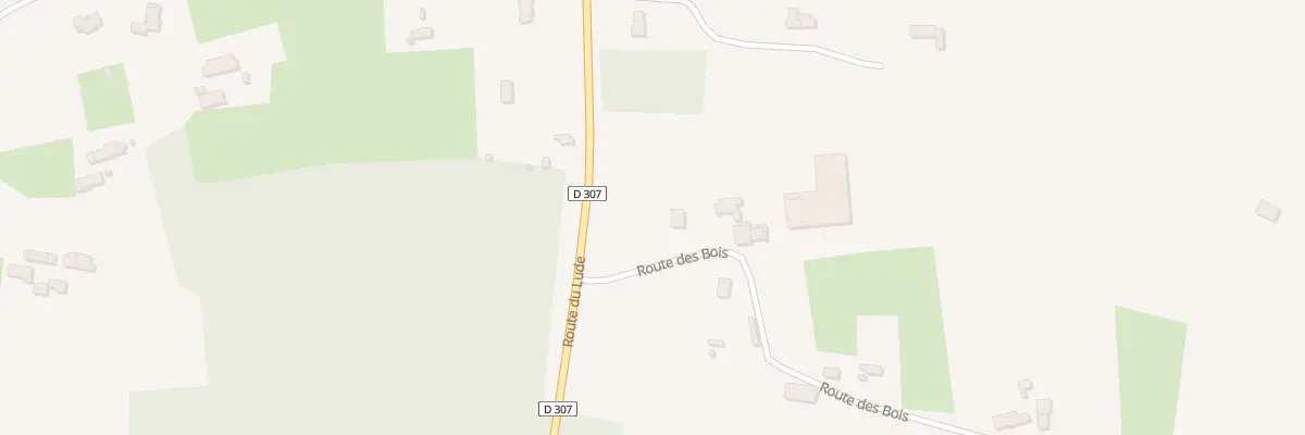 Plan du 100 Rte des Bois à Laigné-Saint-Gervais