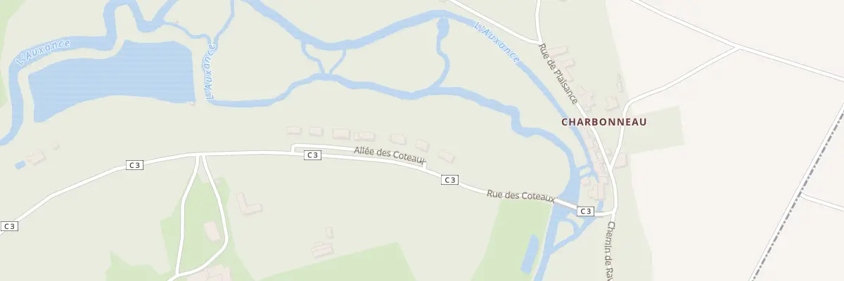 Plan du 43 Rue des Coteaux à Vouillé