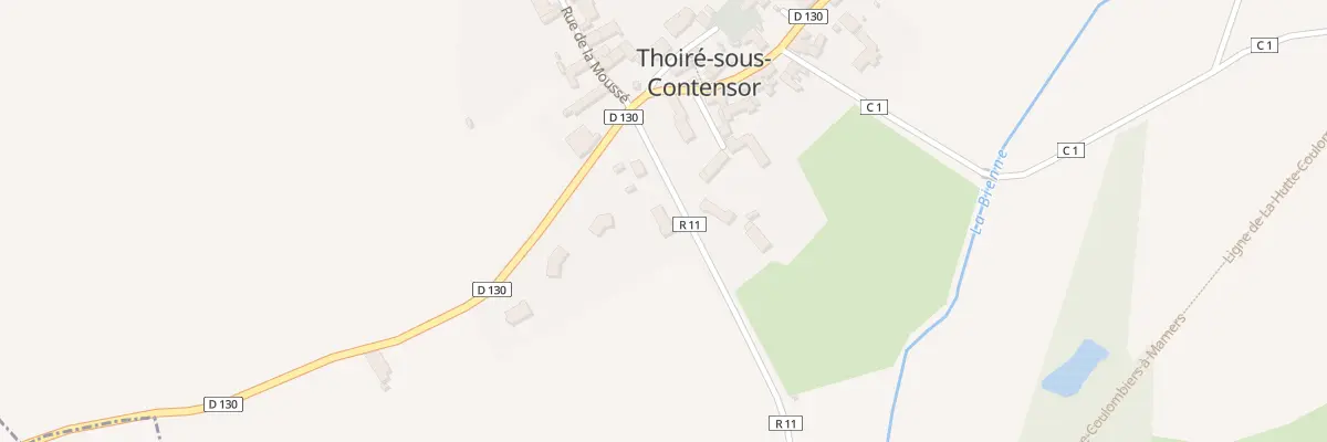 Plan du 4 Rue de Contensor à Thoiré-sous-Contensor