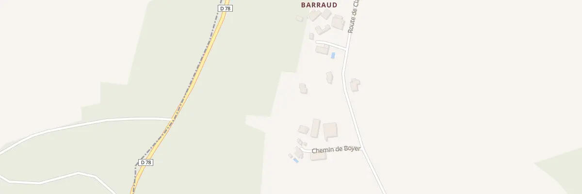 Plan du 5080 Boyer à Nabinaud