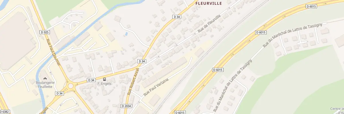 Plan du 16 Rue de Fleurville à Harfleur
