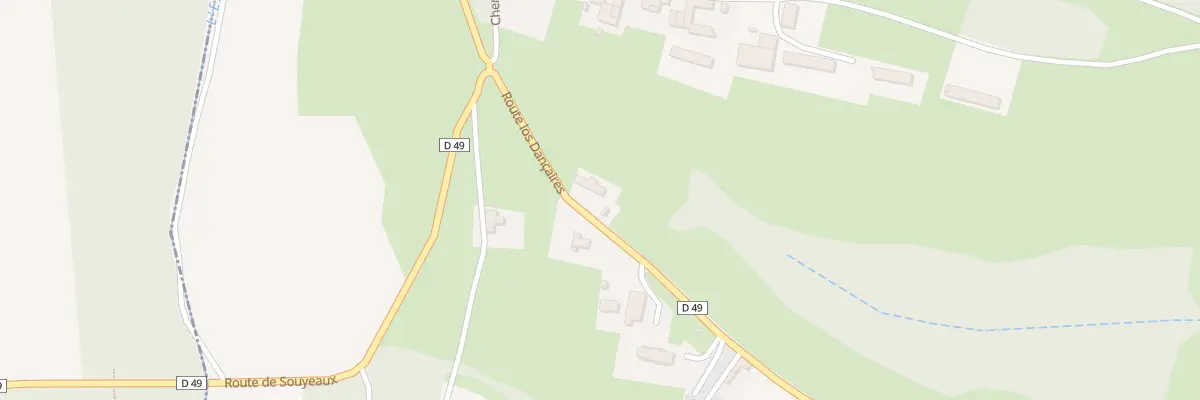 Plan du 11 Rte Los Dancaires à Coussan