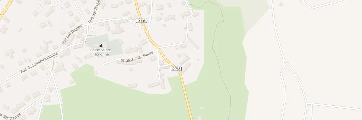 Plan du 595 Rue d’Aunou à Chailloué
