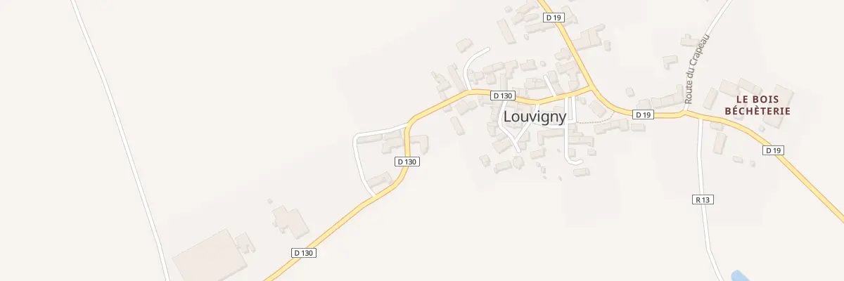 Plan du 13 Rte des Vallées à Louvigny