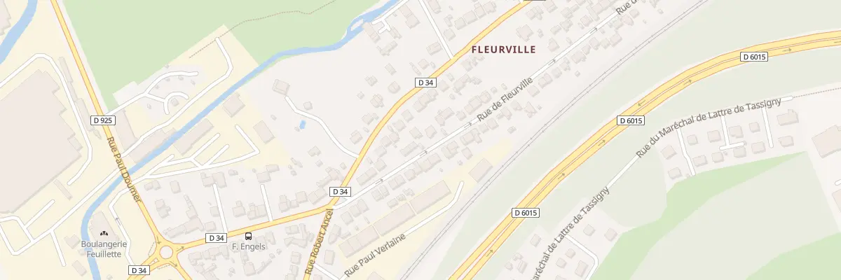 Plan du 15 Rue de Fleurville à Harfleur