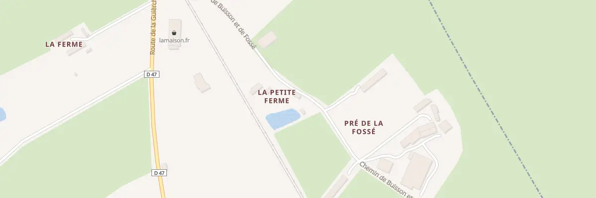 Plan du 4 La Petite Ferme à La Guierche