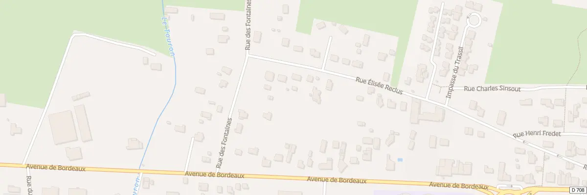 Plan du 44 Rue Elisee Reclus à Port-Sainte-Foy-et-Ponchapt
