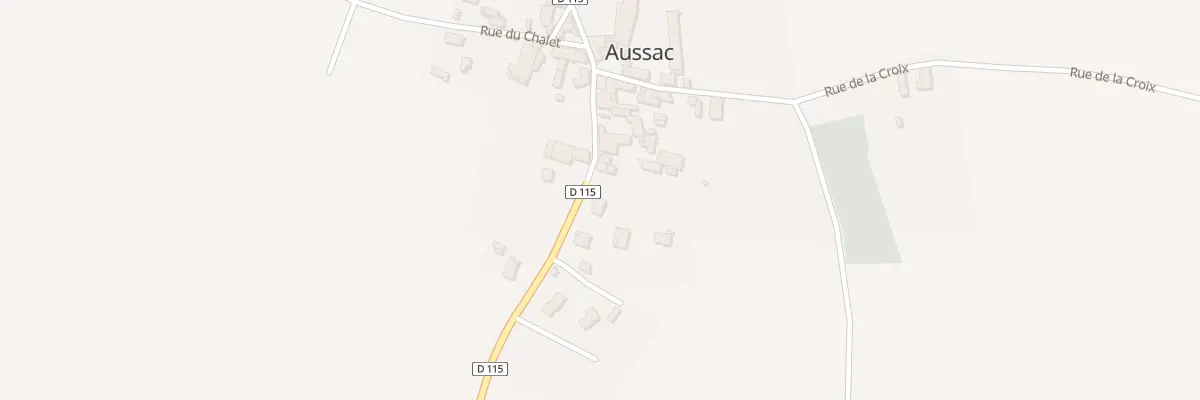 Plan du 5272 Rue du Château d’Eau à Aussac-Vadalle