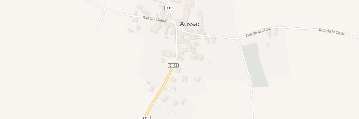 Plan du 5287 Rue du Château d’Eau à Aussac-Vadalle
