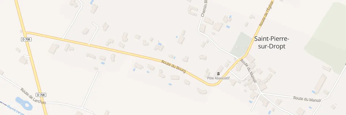 Plan du 274 Rte du Bourg à Saint-Pierre-sur-Dropt
