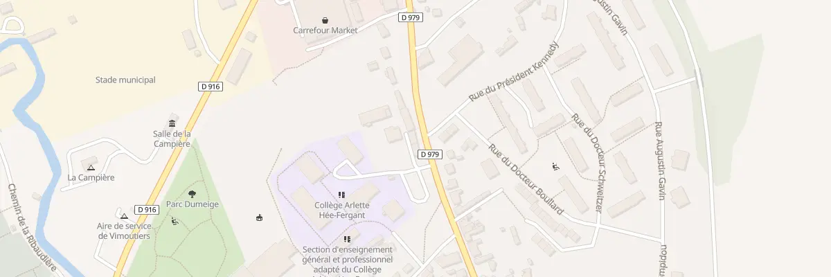 Plan du 14 Av du Maréchal Lyautey à Vimoutiers