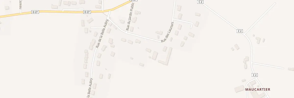 Plan du 17 Rue des Lauriers à Meurcé
