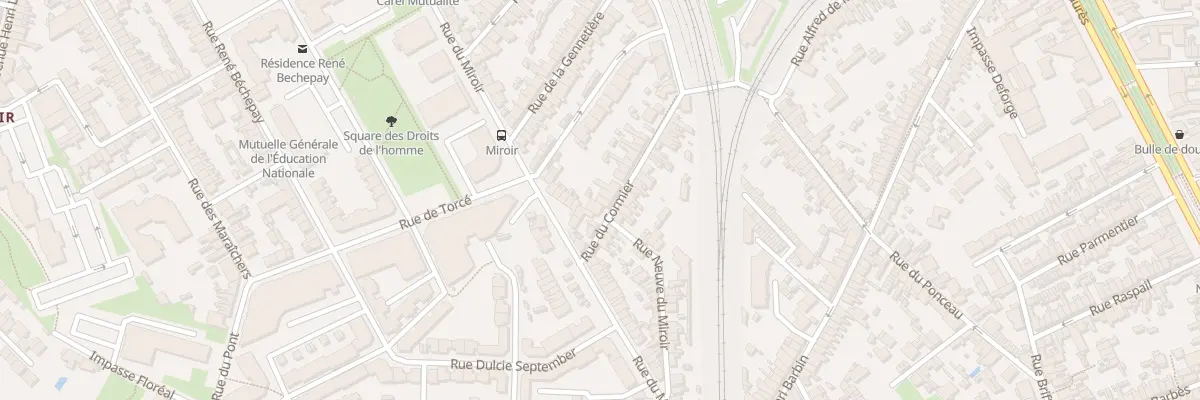 Plan du 26 Rue du Cormier au Mans