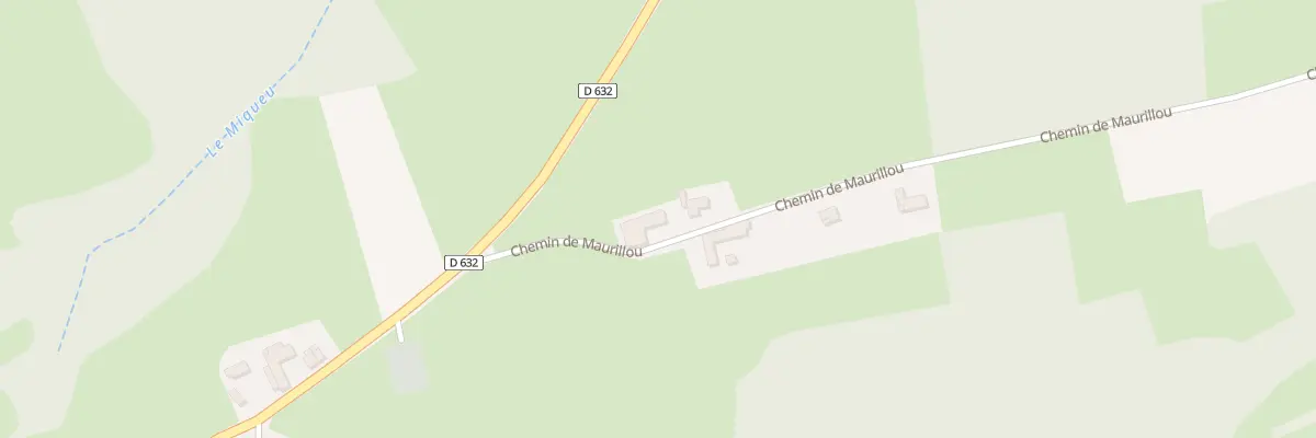 Plan du 3 Che de Maurillou à Castelvieilh