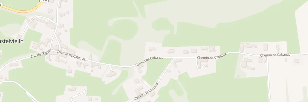 Plan du 9 Che de Cabanac à Castelvieilh