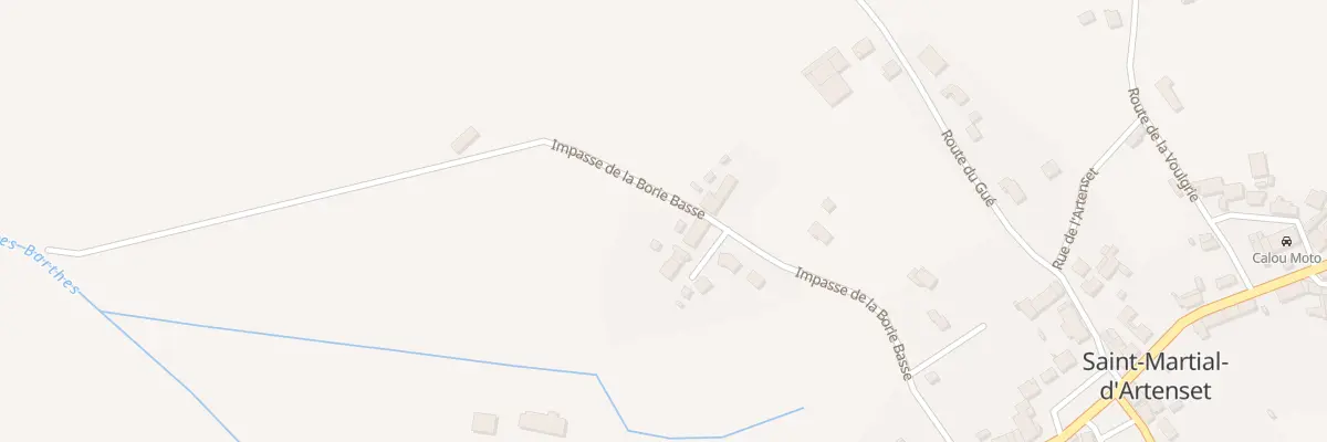 Plan du 119 Les Grands Pres à Saint-Martial-d’Artenset