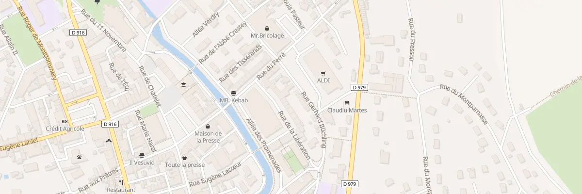 Plan du 20 Rue de la Libération à Vimoutiers