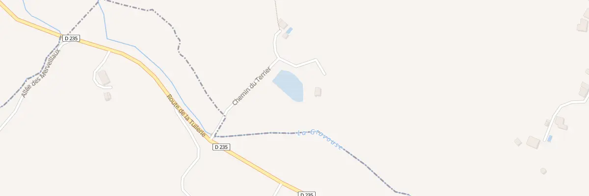 Plan du 2 Au Favereau à Riocaud