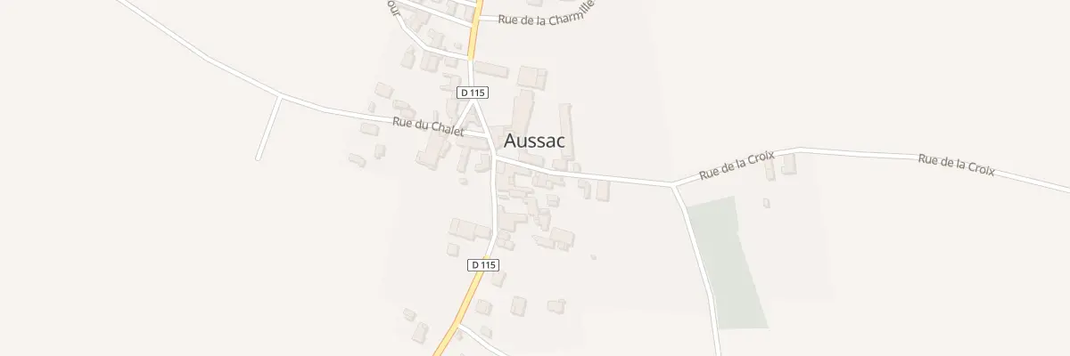 Plan du 5002 Le Bourg à Aussac-Vadalle