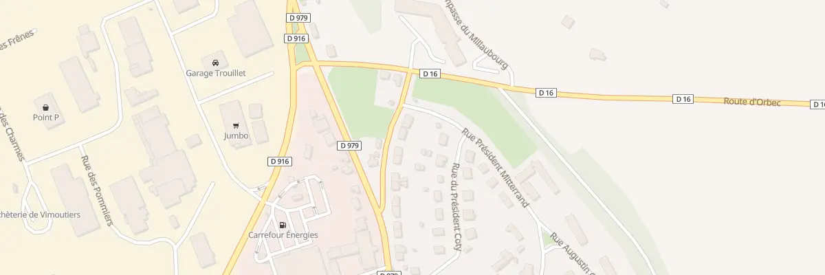 Plan du 3 Av du Maréchal Lyautey à Vimoutiers