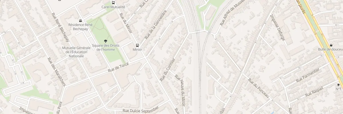Plan du 20 Rue du Cormier au Mans