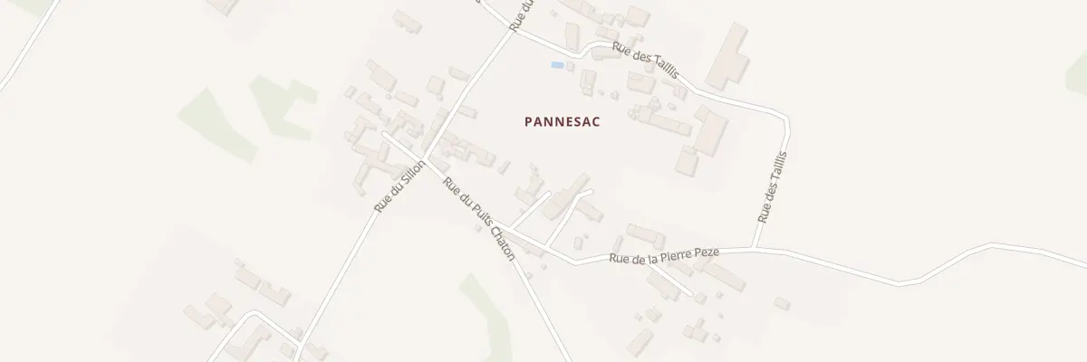 Plan du 3 Imp du Chaton Pannessac à Limalonges