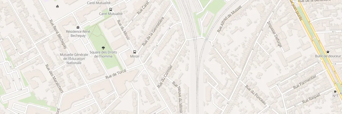 Plan du 14 Rue du Cormier au Mans