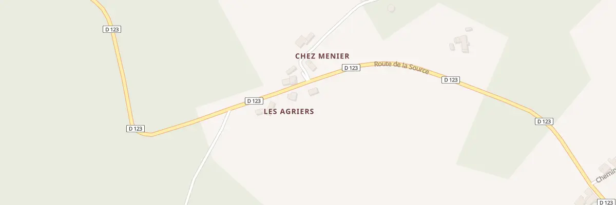 Plan du 8 Rte de la Source à Boisné-La Tude
