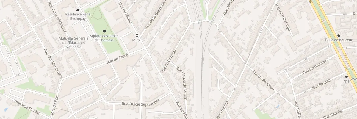 Plan du 27 Rue du Cormier au Mans