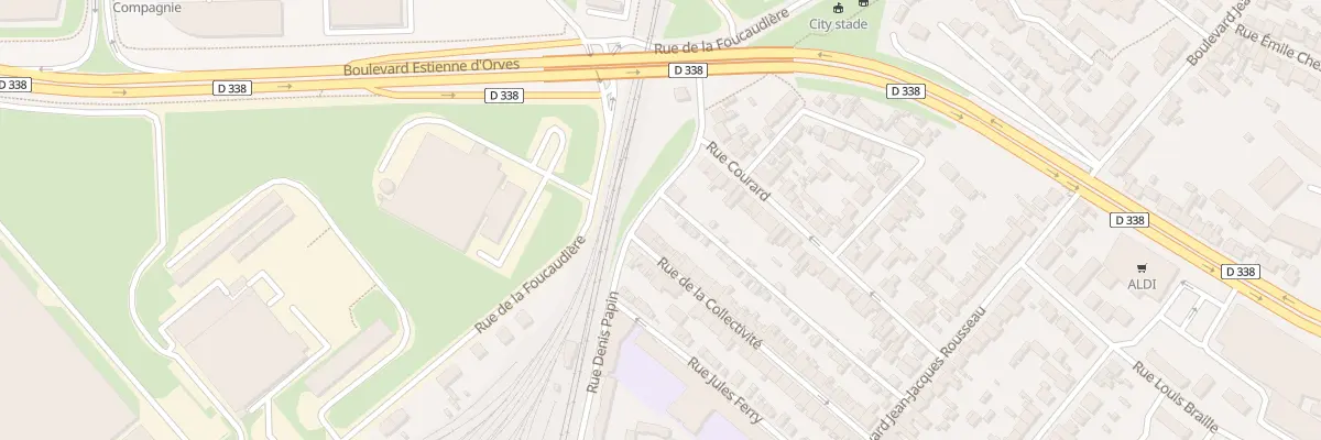 Plan du 48 Rue de la Collectivité au Mans