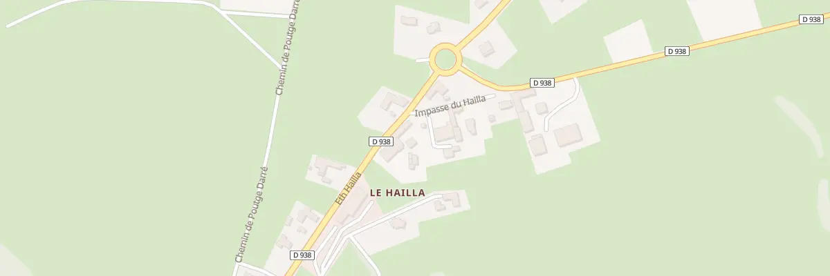 Plan du 2 Imp du Hailla à Cieutat