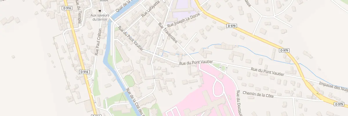 Plan du 35 Rue du Pont Vautier à Vimoutiers