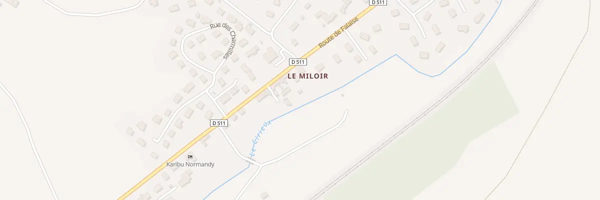 Plan du 73 Rte de Falaise à Saint-Désir