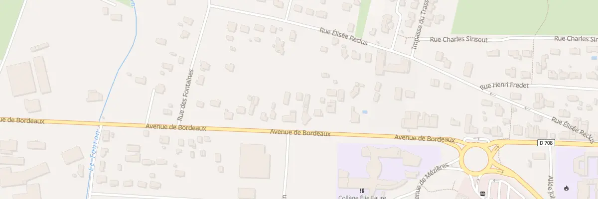 Plan du 19B Av de Bordeaux à Port-Sainte-Foy-et-Ponchapt
