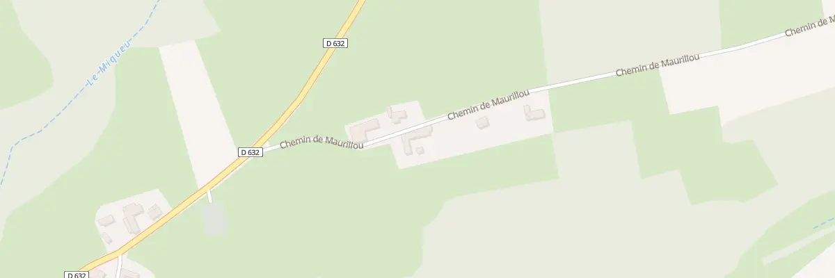 Plan du 12 Che de Maurillou à Castelvieilh