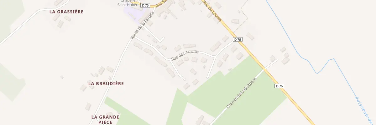 Plan du 11 Rue des Acacias à Coulongé
