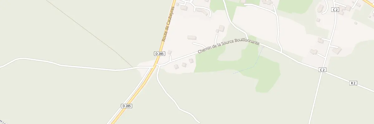 Plan du 5000 Bigne à Caubeyres