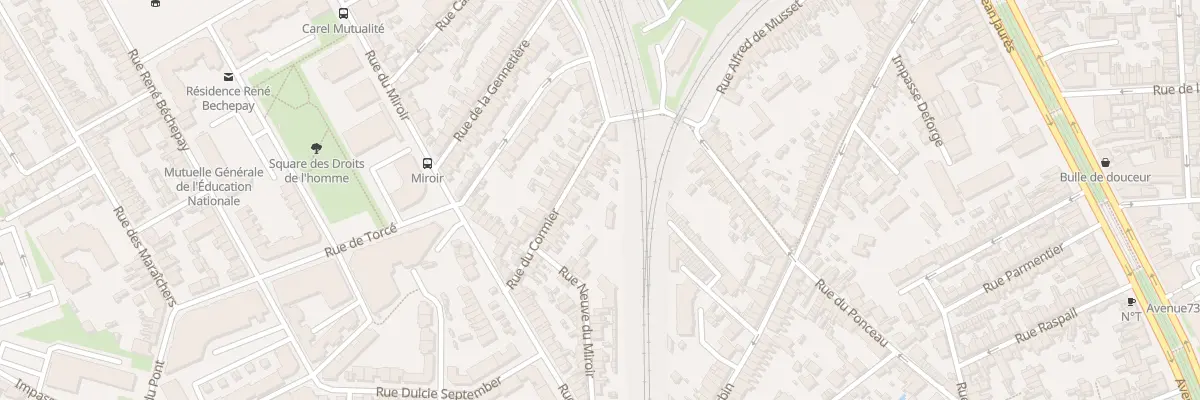 Plan du 15 Rue du Cormier au Mans