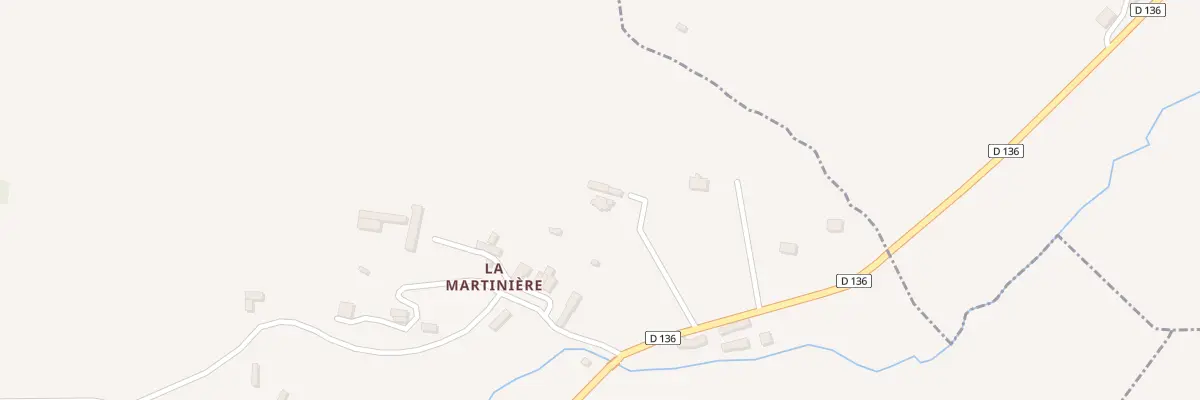 Plan du 170 Rte Departementale 136 au Mesnil-Eudes