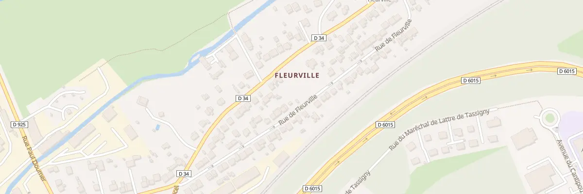 Plan du 33 Rue de Fleurville à Harfleur