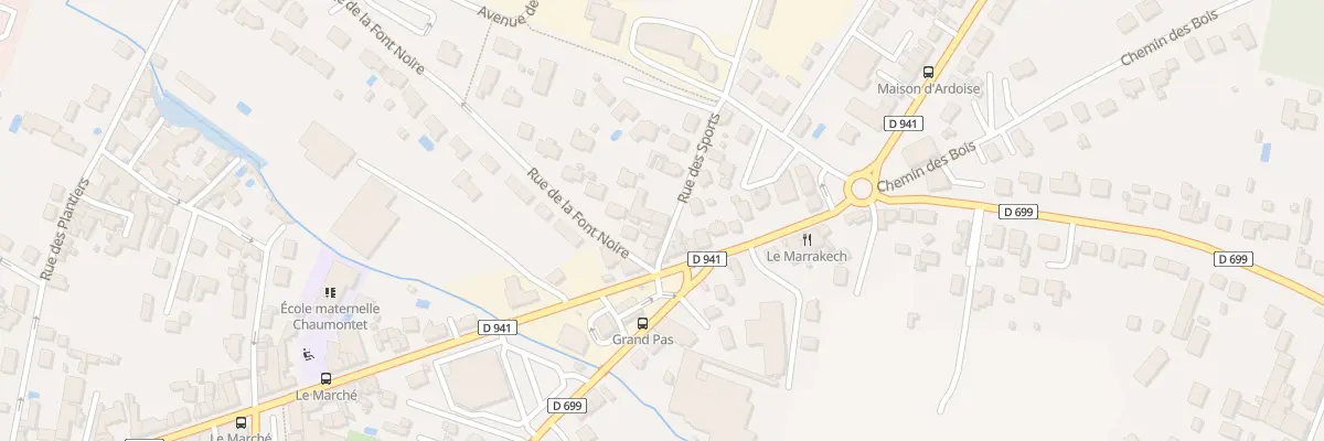 Plan du 6 Rue des Sports à L’Isle-d’Espagnac