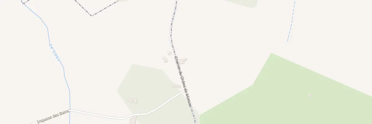 Plan du 5016 A Peyron à Troncens