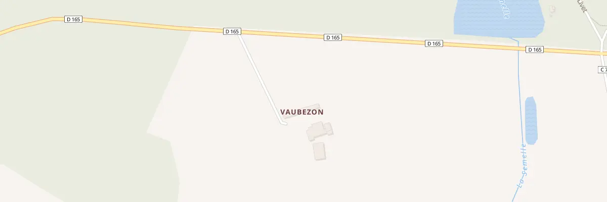 Plan du 1 Vaubezon à Ancinnes