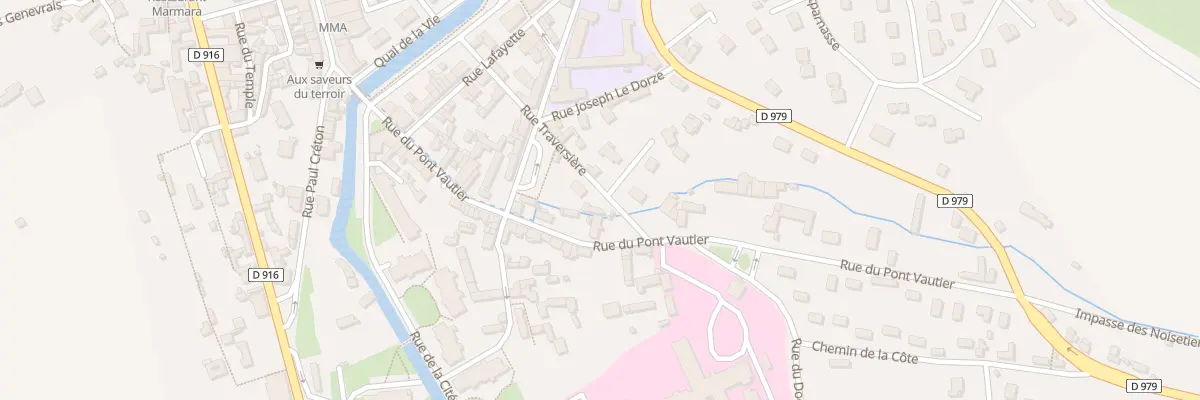 Plan du 1 Rue Traversière à Vimoutiers