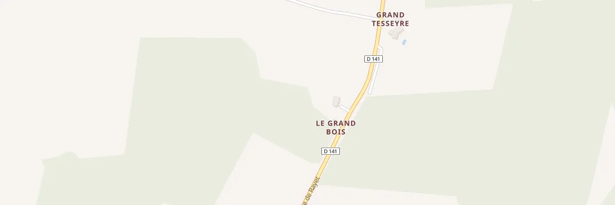 Plan du 78 Le Grand Bois à Riocaud